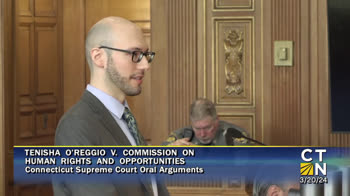 Click to Launch Connecticut Supreme Court Oral Argument: Tenisha O'Reggio V. Commission On Human Rights and Opportunities, et al.